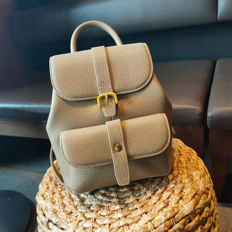 Interior Design School - Genuine Cowhide Leather Women's Backpack Luxury