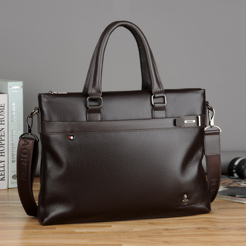 Interior Design Portfolio - Men's Bag Leather Men Briefcase for
