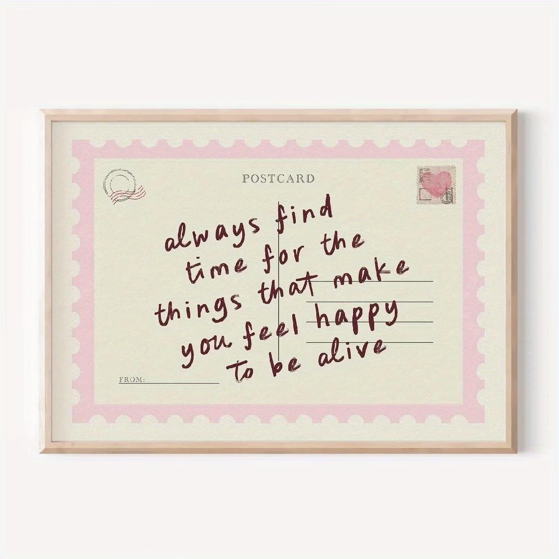 Interior Design Living Room - Retro Postcards That Encourage Spending Time