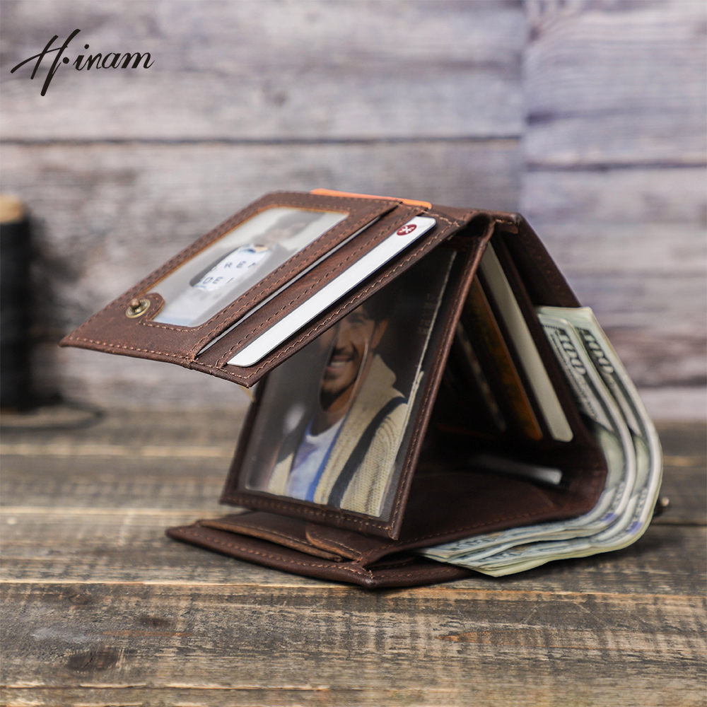 Interior Design Portfolio - Hiram Genuine Leather Men Wallet Coin