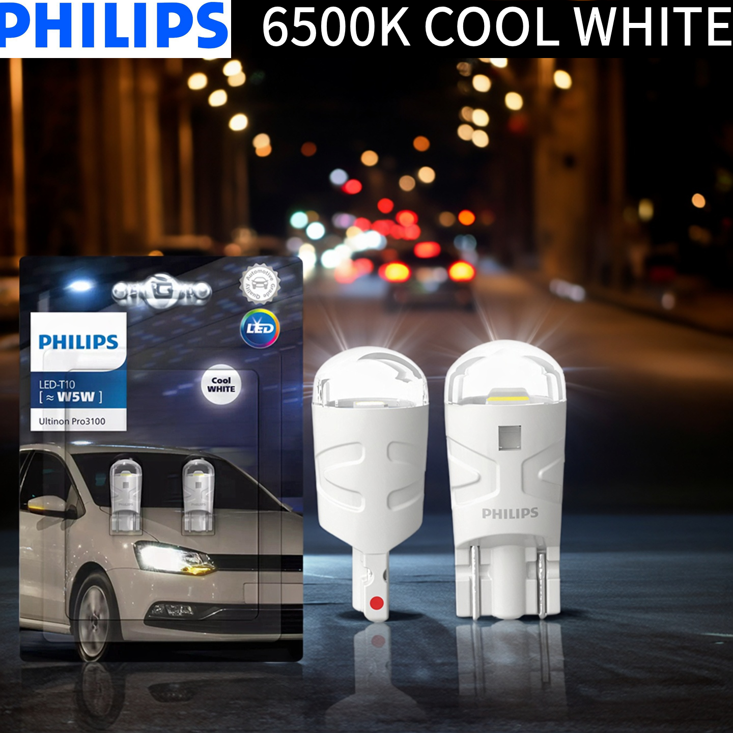 Interior Design Intern - Philips Ultinon Pro3100 LED T10 W5W