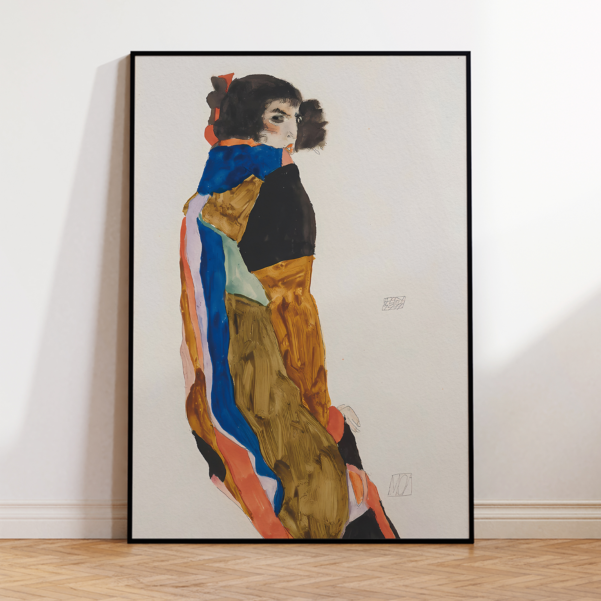 Modern Abstract Egon Schiele M - đánh giá và giá Interior Design Living Room