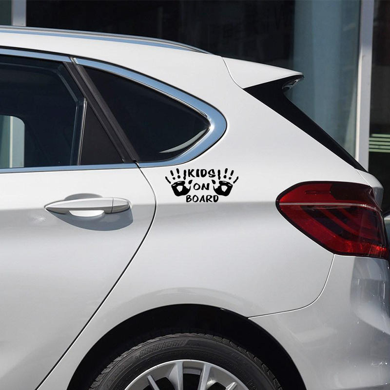 3D Car Sticker KIDS ON BOARD C - đánh giá và giá Interior Design Intern