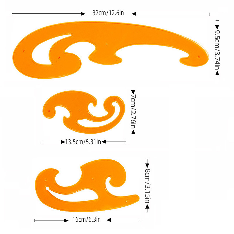 3pcs Curve Board 3-Piece Set S - đánh giá và giá Interior Design School