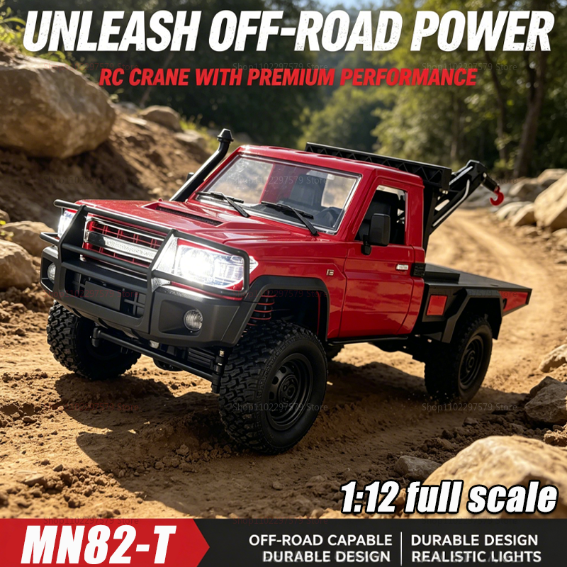 New MN82T RC Crawler 2.4G 4WD  - đánh giá và giá Interior Design Type