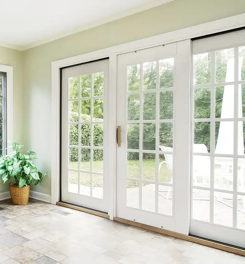 -Modern White PVC Frame Glass  - đánh giá và giá Interior Design Organic Modern