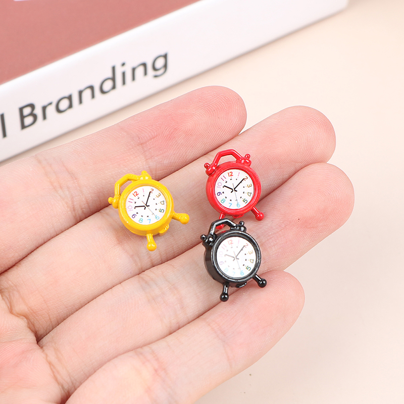 1PC 1:12 Scale Alarm Clock Dol - đánh giá và giá Interior Design Living Room