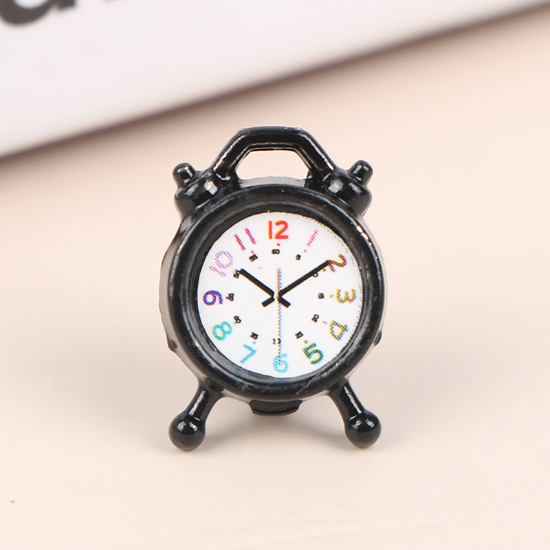 1PC 1:12 Scale Alarm Clock Dol - đánh giá và giá Interior Design Living Room
