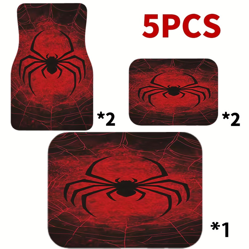5pcs Car Floor Mats, Black Spi - đánh giá và giá Interior Design Web Free