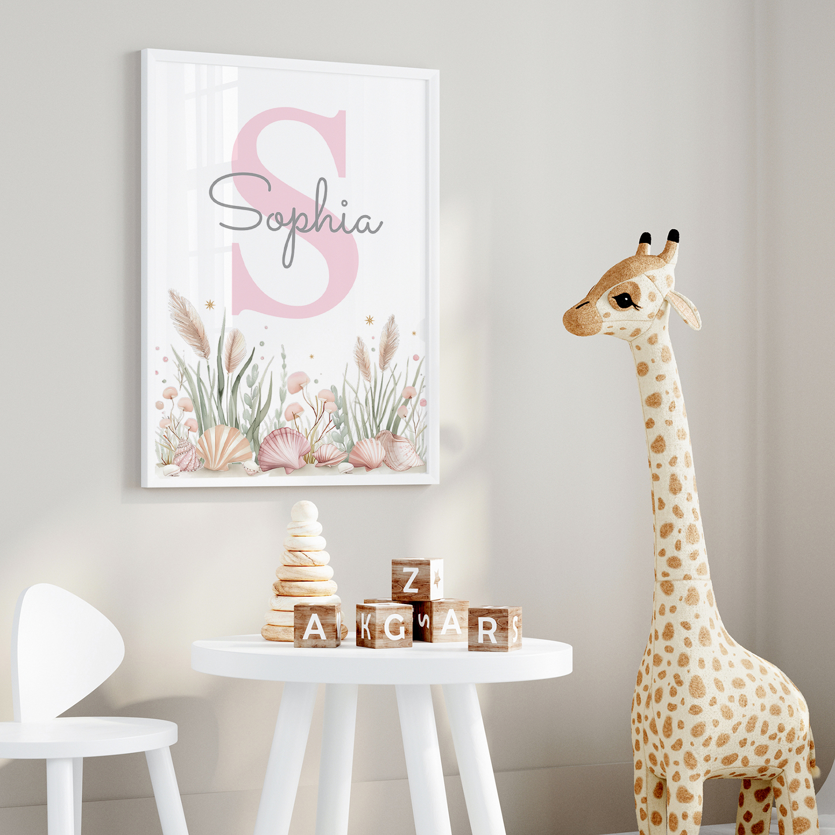 3pcs Personalized Custom Name  - đánh giá và giá Interior Design Living Room