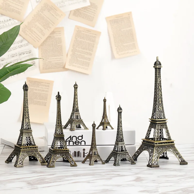 Bronze Paris Eiffel Tower Meta - đánh giá và giá Interior Design Intern