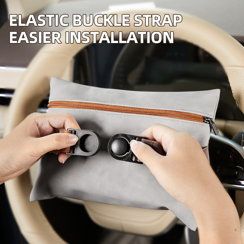 MIXSAS Car Tissue Box PU Faux  - đánh giá và giá Interior Design Type
