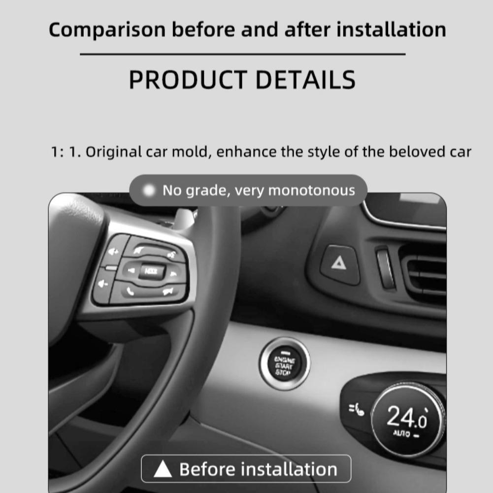 1PC Car One-Touch Start Button - đánh giá và giá Interior Design Styles